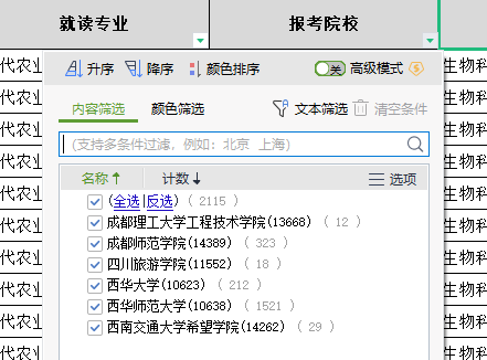 四川省南充职业技术学院统招专升本可以报考哪些学校(图1)